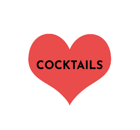 cocktail time love Sticker by Shakeandstiruk