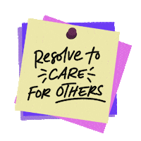 Community Support Each Other Sticker by All Better