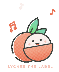 Sticker by Lychee the Label