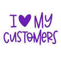 Small Business Love Sticker