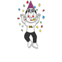 Birthday Happy Bday Sticker by Zhot