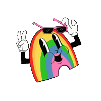 Summer Rainbow Sticker