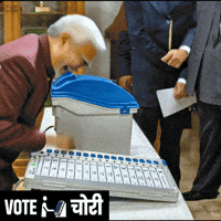 VoteChoriART elections vote chor voter fraud vote chori GIF