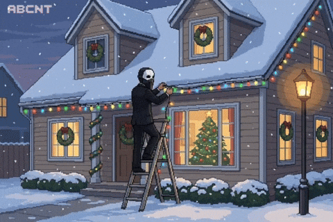 Christmas Snowing GIF by ABCNT