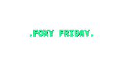 Foxy Friday Sticker by FoxyMoron