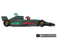 Formula 1 Racing Sticker by HotDogs