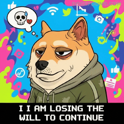 Sad Social Media GIF by Doge Pound