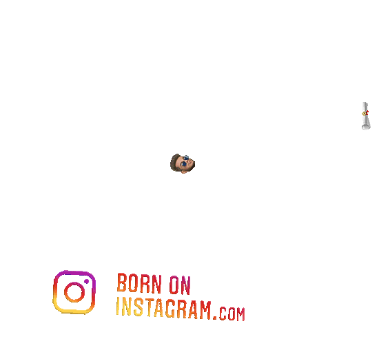 Heart Sticker by BORN ON INSTAGRAM