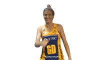Netball Sclightning Sticker by Sunshine Coast Lightning