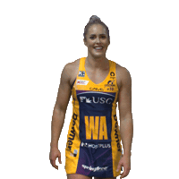 Netball Sclightning Sticker by Sunshine Coast Lightning