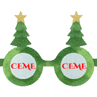 Christmas Tree Sticker by CEME