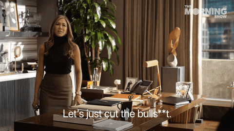 Jennifer Aniston To The Point GIF by Apple TV+
