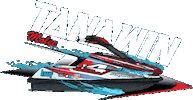 Racing Flamingo Sticker by SMD Graphics