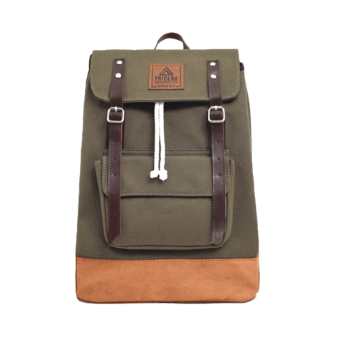 backpack bonfire Sticker