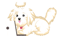 Dog Tech Sticker by welead.io