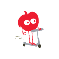 high five fun Sticker by GoGo squeeZ