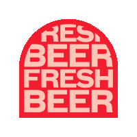 The Greater Good Beer Sticker by Pinter