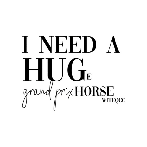 Hunter Jumper Sticker by WIT Equestrian Clothing Co.