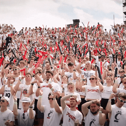 Cincinnati Football GIF by Cincinnati Bearcats