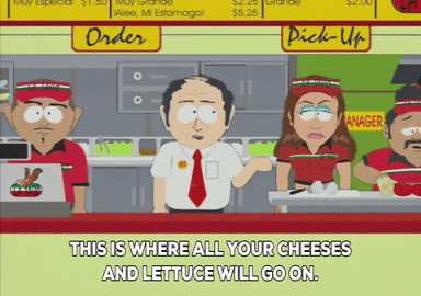 restaurant mean GIF by South Park 