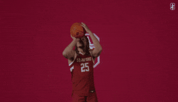 Splash Hooping GIF by Stanford Athletics