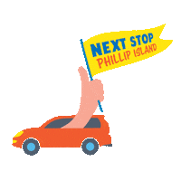 Road Trip Australia Sticker by Visit Phillip Island