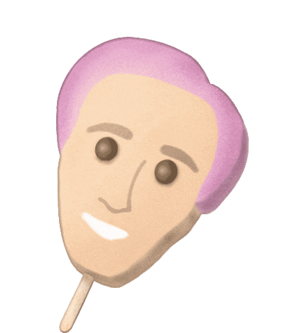Ice Cream Popsicle Sticker