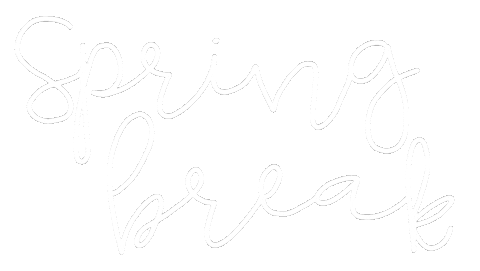 Spring Break Sticker Sticker