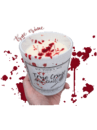 True Crime Chill Sticker by Southern Soy Candle Co