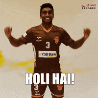 Festival Of Colours Sport GIF by Indian Football