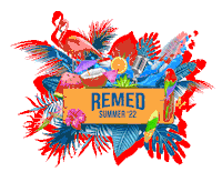 Remed remed remed assistance remed summer 22 remed summer 2022 Sticker