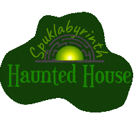 Spuklabyrinth Sticker by Lalypso