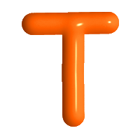 English Alphabet Sticker