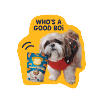 Happy Dog Sticker by Awesome Pawsome Treats