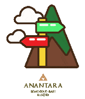 anantaraseminyak nature mountain hiking climbing Sticker