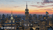 New York City Nyc GIF by Krater.ai