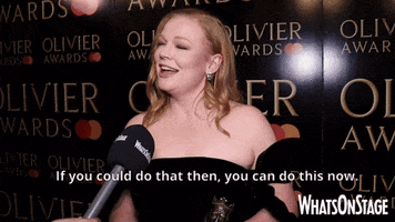 Olivier Awards Theatre GIF by WhatsOnStage