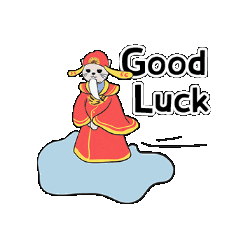 Goodluck Winpoker Sticker by WiN Poker Couple 撲克夫妻