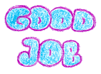 Animation Good Job Sticker by nina tsur