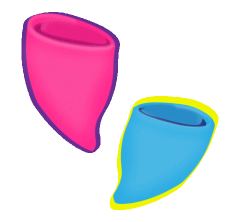 Period Bleeding Sticker by Put A Cup In It