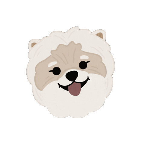 Dog Pet Sticker by Ann of Facedit