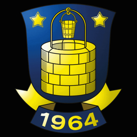 Brondby logo spinning 1964 bif GIF
