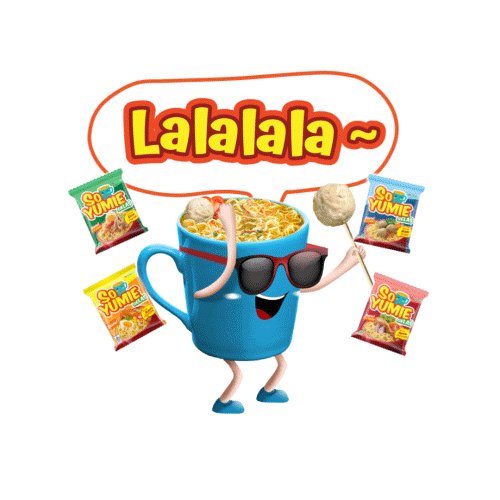 La Yes Sticker by Wings Corporation