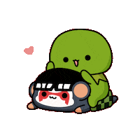 Heart Love Sticker by Kibbi