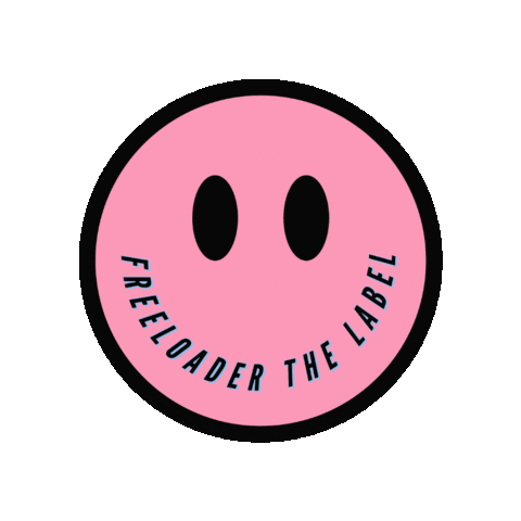 Pink Sticker by Freeloader The Label