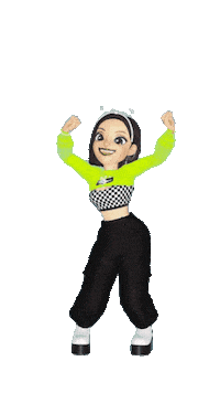 Happy Dance Sticker by Baronesa Pratas