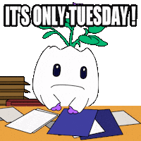 Over It Ugh Sticker by Magic Eden