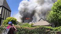 Three-Alarm Structure Fire Breaks Out in Oakland, California