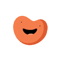 gentlerstreak heart orange heart happy heart yorhart Sticker