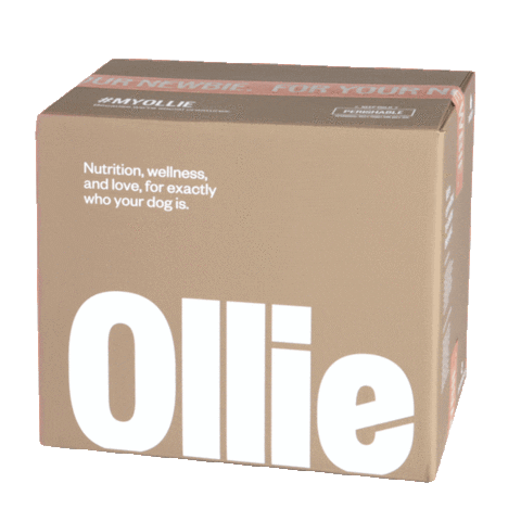 Dog Food Sticker by Ollie Pets